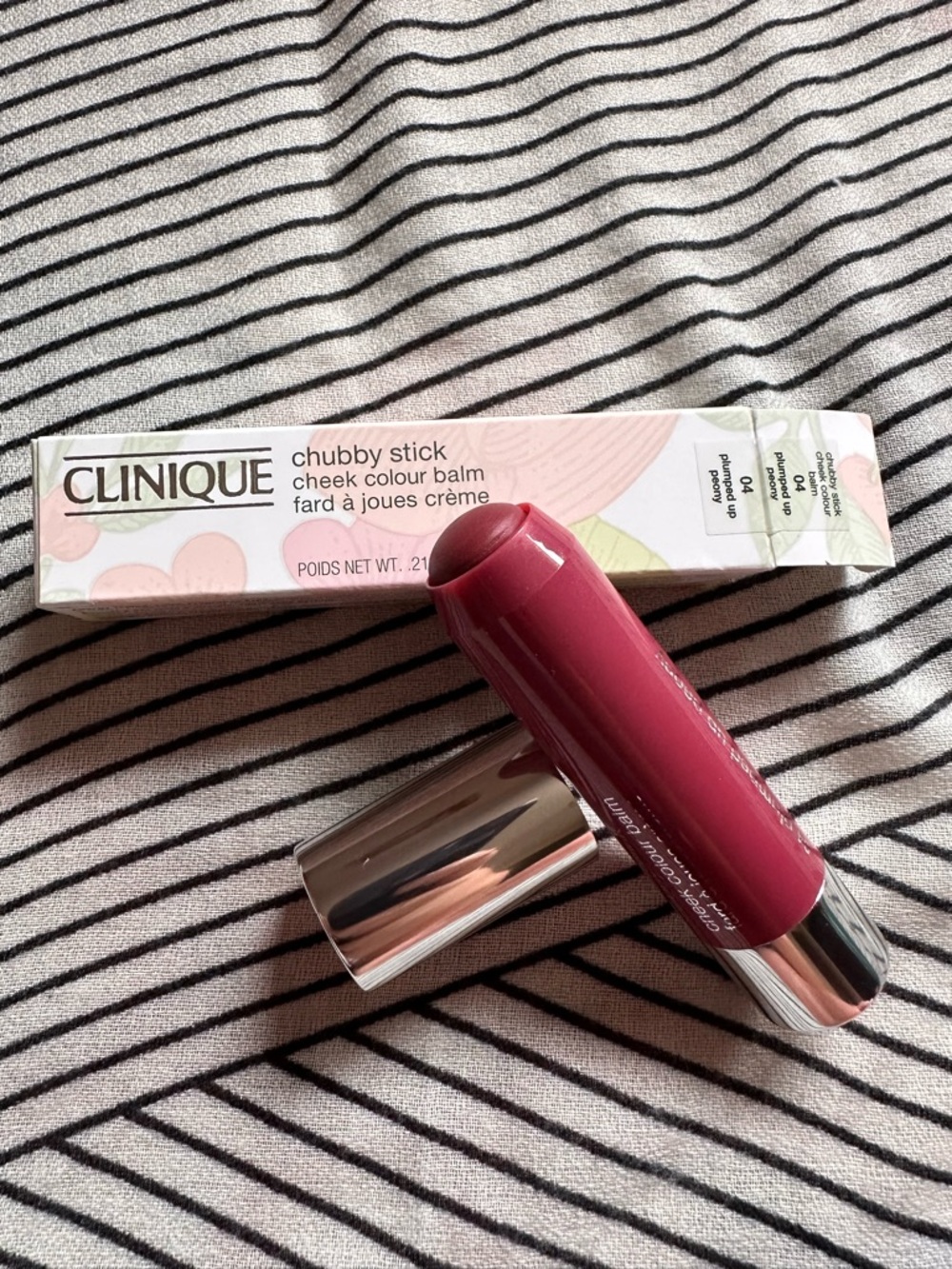 Clinique Chubby Stick Cheek Color Balm Blush - Plumped Up Peony
